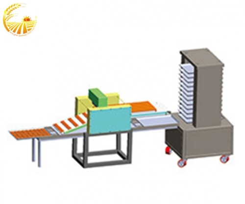 冷凍曲奇切片排盤一體機(jī)